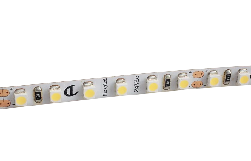 24v 9.6wm 120 LED 8mm Flexible Tape Dimmable 3000k - 5000mm